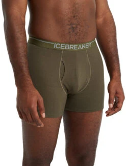 Icebreaker Caleçon Boxers à Braguette Anatomica - Hommes -Matériel De Ski Sportif icebreaker calecon boxers a braguette anatomica ho 5