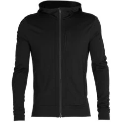 Icebreaker Haut à Capuche Et Glissière Quantum III - Hommes