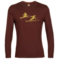 Icebreaker Haut à Col Rond 200 Oasis Last Run - Hommes