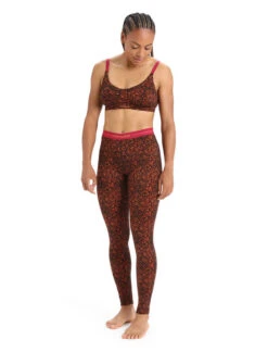 Icebreaker Legging 200 Oasis Lichen - Femmes -Matériel De Ski Sportif icebreaker legging 200 oasis lichen femmes 2