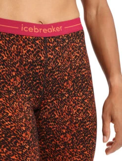 Icebreaker Legging 200 Oasis Lichen - Femmes -Matériel De Ski Sportif icebreaker legging 200 oasis lichen femmes 3