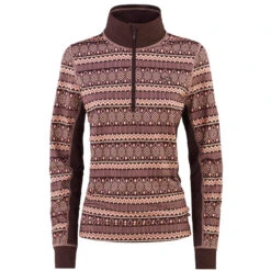 Kari Traa Chandail Demi Zip Lune -Matériel De Ski Sportif kari traa chandail demi zip lune 3