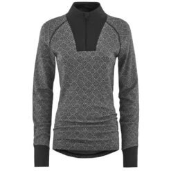 Kari Traa Voss Mélange Cachemire Demi-Zip