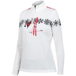 Chandail Luna 1/2 Zip - Femmes -Matériel De Ski Sportif newland chandail luna 1 2 zip femmes 3