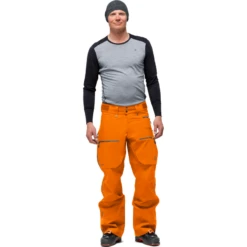 Norrona Pantalon Coquille Lofoten Gore-Tex Pro Orange Popsicle -Matériel De Ski Sportif norrona pantalon coquille lofoten gore tex pro ora 2