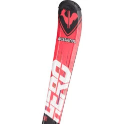 Rossignol Skis Hero JR (100-140) + Fixations KID 4 GW -Matériel De Ski Sportif rossignol skis hero jr 100 140 fixations kid 4 gw 2